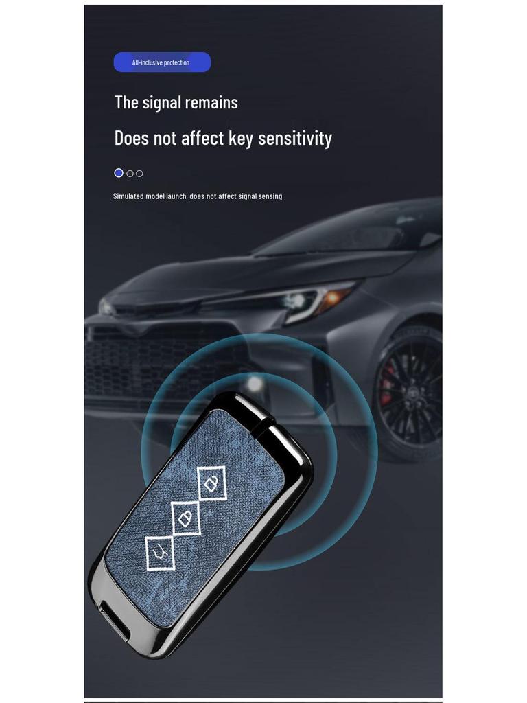 Wuling Xingguang Key Cover for 2024 Models: Xingguang S, Jiachen Xingyun, Xingchi Xingchen - Premium Buckle Design