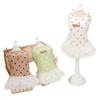 Summer new medium and small teddy dog small fresh floral Korean little suspender cute princess dress pet clothes