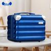 Women's 24-Inch Leather Trolley Suitcase with Universal Wheels, Sturdy and Durable, Large Capacity, 2026 Edition, with Combination Lock.