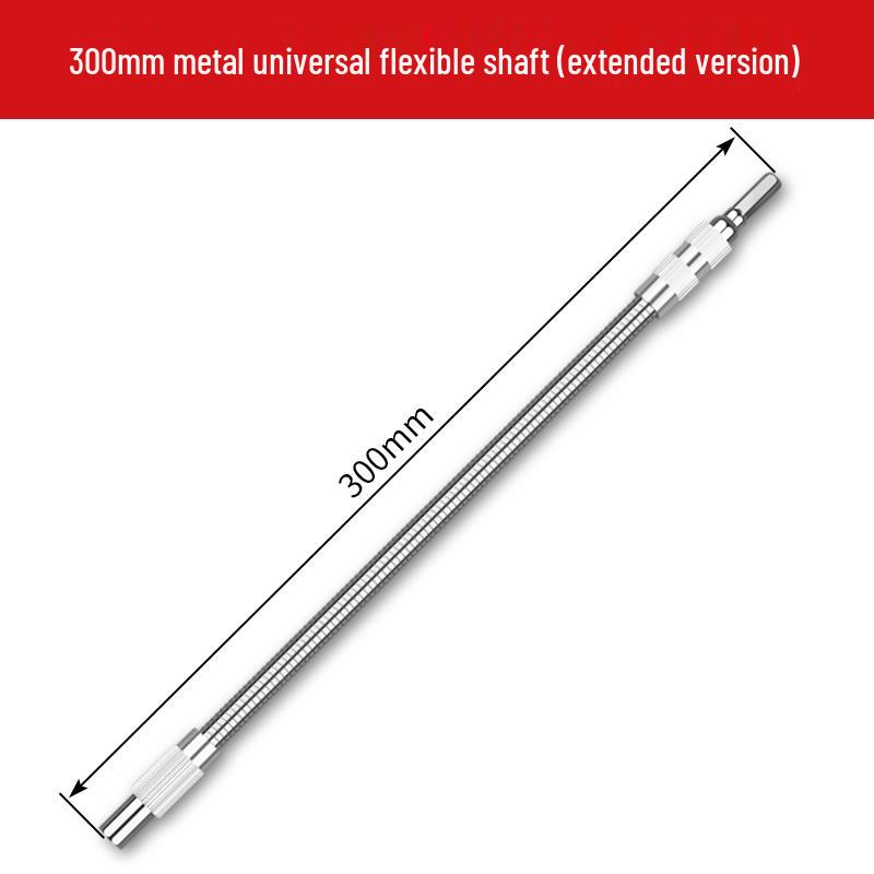 Universal Swivel Joint for Electric Drill and Screwdriver - Flexible Shaft Adapter with Conversion Head