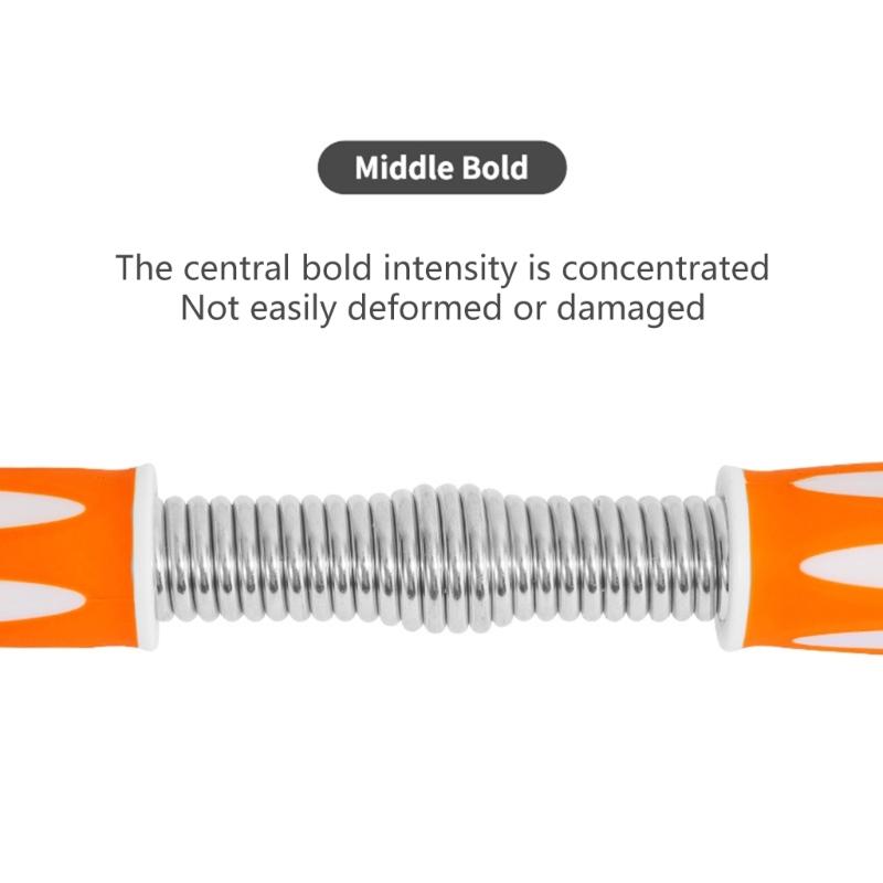 Spring Arm Strength Trainer High Elastic Arm Strength Bar Forearm Strengthener Arm Strengthening Workout Equipment
