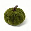 Plush Texture Velvet Pumpkin Velvet Fabric Plush Pumpkin Reusable Artificial Pumpkin  Photo Props