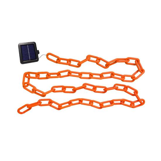Batteridrevne LED-lys med plastkjede for Halloween-rekvisitter, kjedelys for Halloween-fest, cosplay-tilbehør