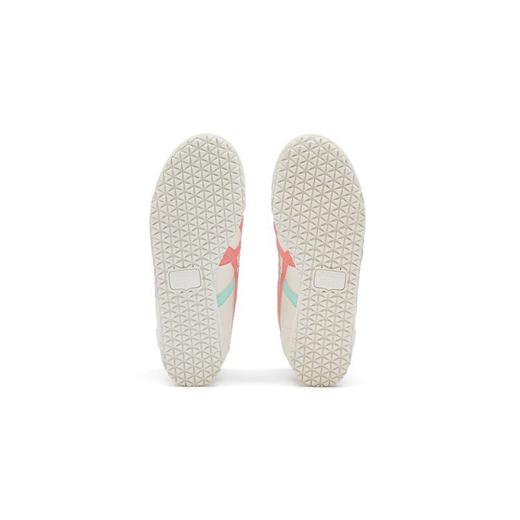 Onitsuka Tiger Mexico Mid Runner Non-Slip Shock Absorbing Wear-Resistant Mid-Top Running Shoes Kids Sneakers White 1184A132-103