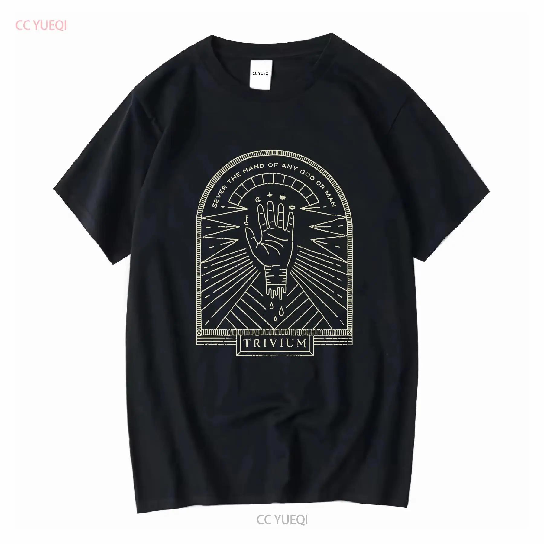Trivium Sever the Hand SHIRT Medium Sin and Sentenced Metal Metalcore vintage Washed designer clothes streetwear Stretched S разноцветный