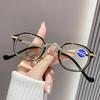 Anti-Blue Light Retro Round HD Reading Glasses