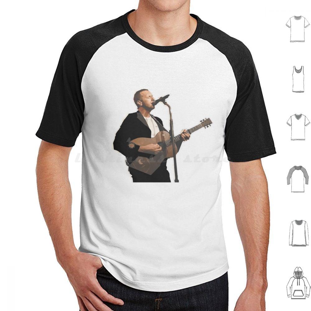 Der SängerEverydaylife T-Shirt Baumwolle Herren Damen DIY Druck Musikband Sänger Gitarre