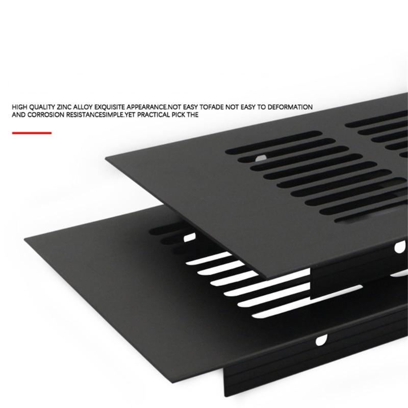 Air Vent Cover Aluminium Alloys Ventilations Grilles for Wardrobes Cabinet