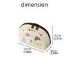 Portable Embroidery Cosmetic Bag Cloth Skincare Storage Bag Makeup Pocket Nylon Makeup Bag  Girls