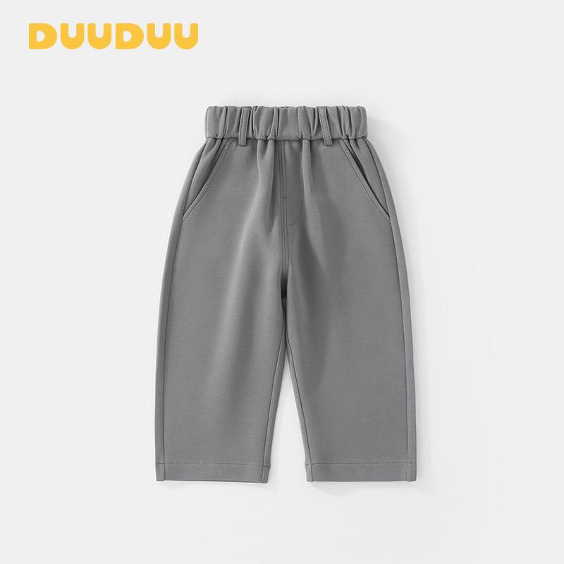 

DUUDUU Gray 2025 Baby Boy Outfit: Shirt, Pants, Jacket, Vest Set 80 cm