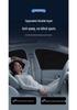 Car Window Sunshade & Anti-Mosquito Mesh Curtain for Privacy and Insect Protection