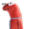 Kids Room Plush Toy Smiling Friends Alan Soft Cuddly Stuffed Doll for Desktop Decoration Fans Collectible Cartoon Character Decor Bed Desk Office