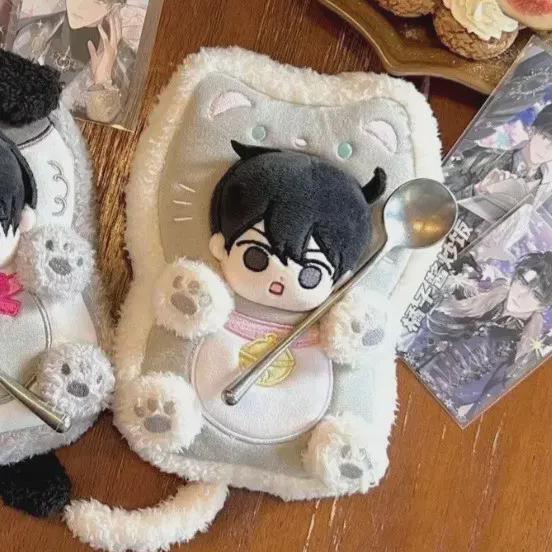 

10cm Cotton Doll+poca Kard Holder Cotton Doll Clothes