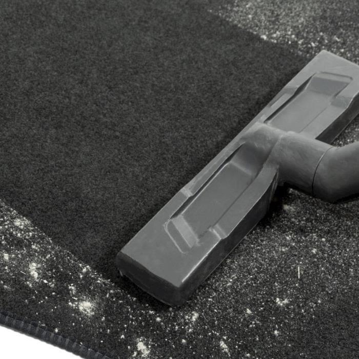 Tapis De Sol Noir Velours - J&J AUTOMOTIVE - Renault Laguna 2008-2015 - Sur Mesure - Antidérapant - Imperméable
