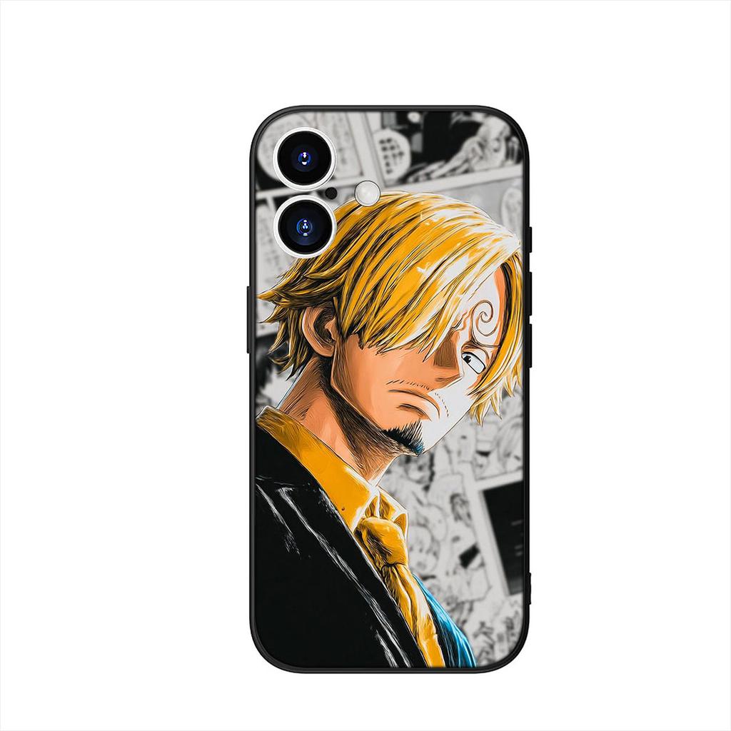 Luffy ONE Roronoa Zoro Sanji PIECES Cover Phone Case for Xiaomi Redmi Note 14 12 13 ProPlus A3 Pro Plus 12C 13C 14C 5G