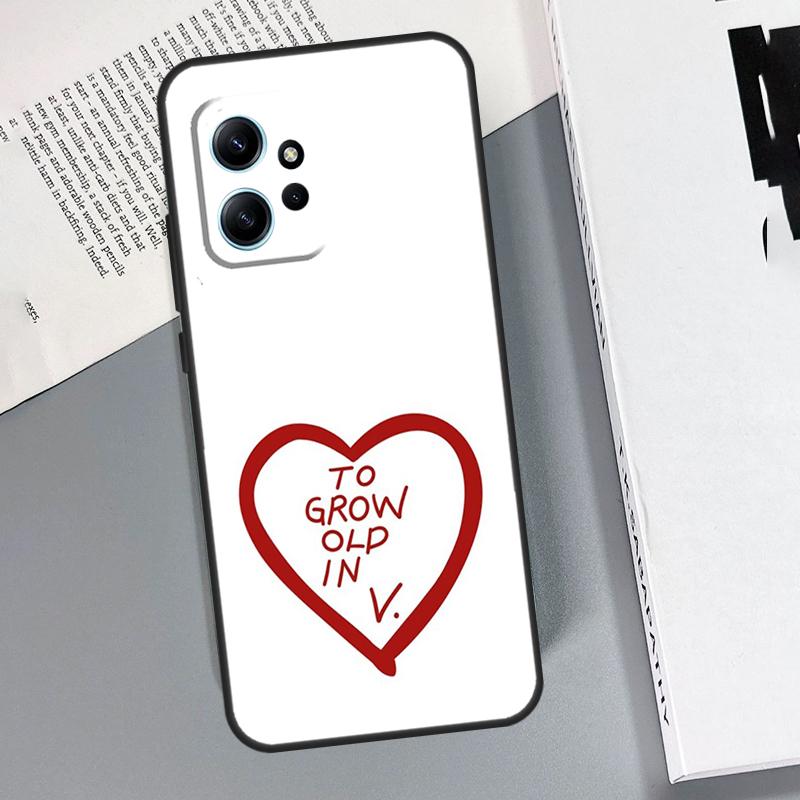 To Grow Old In Case For Xiaomi Redmi Note 14 10 11 12 13 15 Pro Plus Cover For Redmi 15 15C 14C 12C 10C 13C
