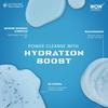 WOW Skin Science Aqua-Bomb Face Wash 150ml | Hydrating Cleanser With Watermelon Hyaluronic Acid & Omega | Gentle Non-Drying For All Skin Types