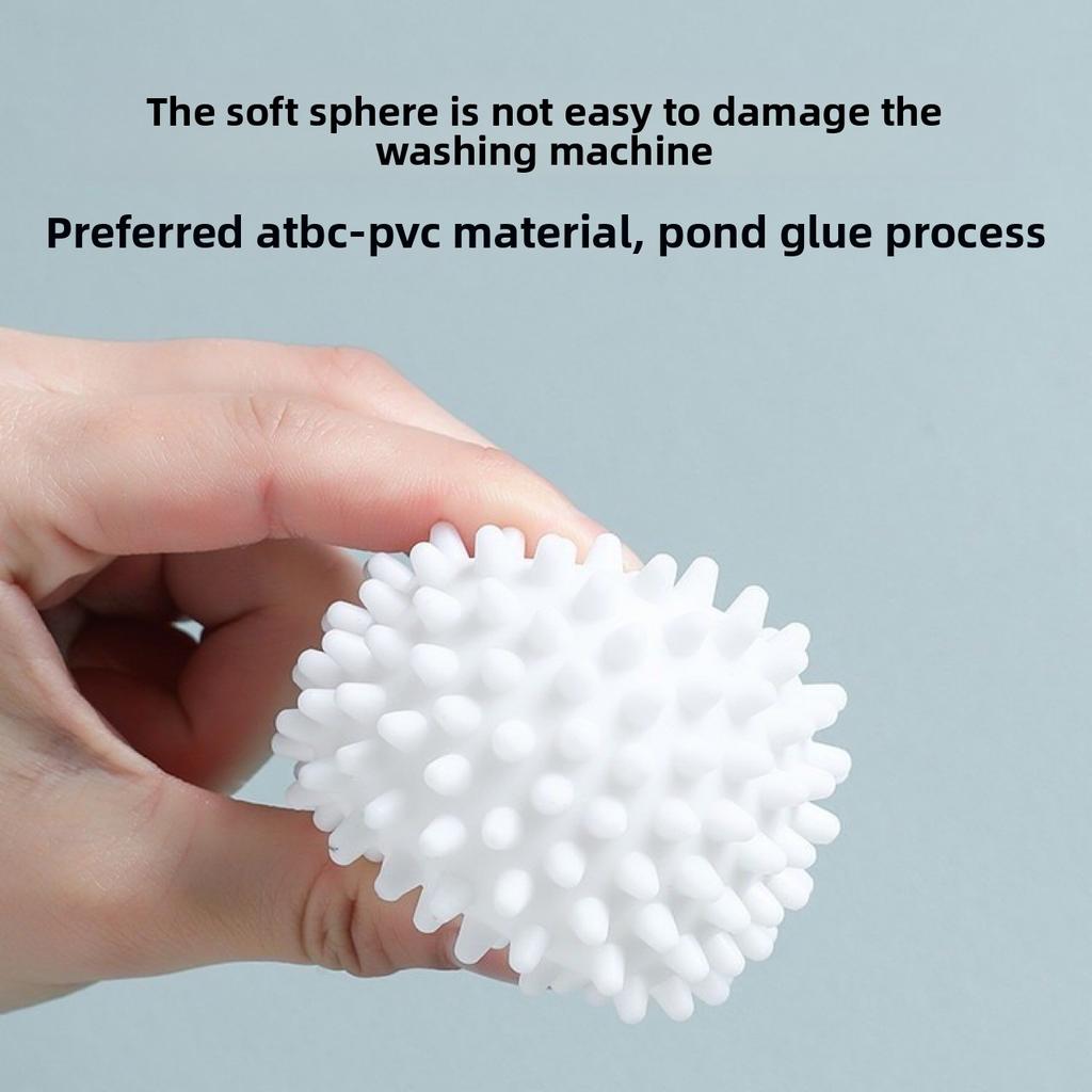 Anti-tangle Magic Stain Removal and Lint Absorption Clothes Antistatic Knotting Hedgehog Cleaning Balls