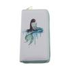 Mermaid long zipper wallet, card bag, wallet, clutch bag.