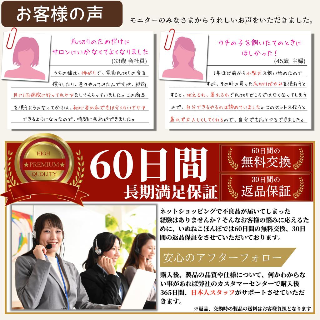 by a Inunekohonpo Dog Nail Electric Nail Nail Clipper for Small Medium Easy to Easy for Easy to Wash [Supervised veterinarian] Clipper, File, Dogs,