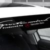 1 st Dekorativa Solskyddsklistermärken för Bilens Vindruta Fram för Mercedes Benz W211 W203 W204 W210 W124 AMG W202 CLA W212 W220 W205
