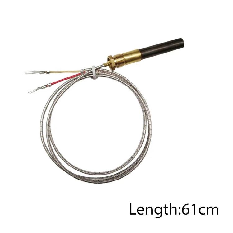 2 Pack Multifuntional Compatibility Aluminum Thermopile Sensor Suitable for Enhancing Efficiency in Water Heater Repairs