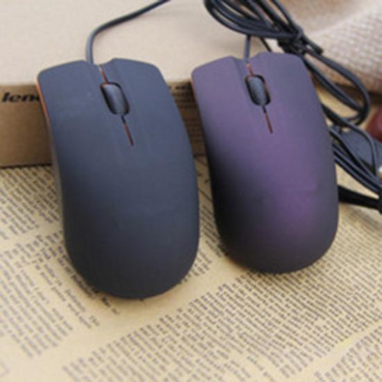 M20 Wired Mouse Frosted High Sensitivity Ergonomic Plug and Play Mini Optical Computer Mice for Office