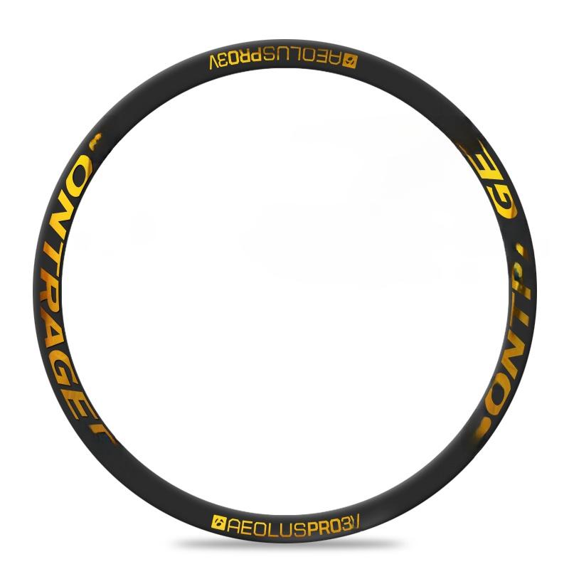 

Readu Bontrager Aeolus Pro3VTLR Road Bike Wheelie Sticker Decal Bicycle Accessories High Quality Engraving Process