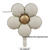 Retro Matte Daisy Foil Balloon – European Style Birthday Party Decor