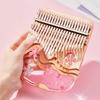 High-end Kalimba 21 Keys Thumb Piano Musical Instrument Professional Kalimba 21 Keys Finger Piano Sakura Kalimba