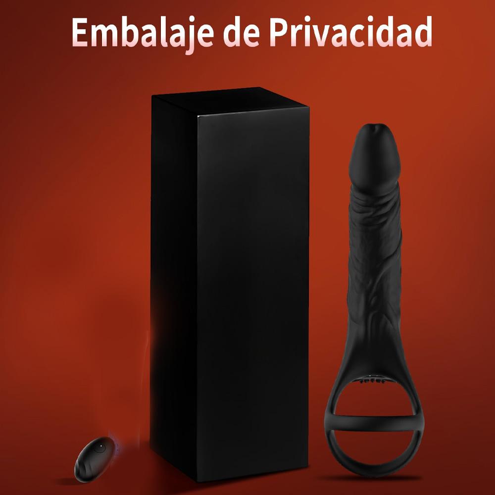 Dildo s dvojitou penetrací, vibrátor, nositelný kroužek na penis, klitorální/anální vibrační stimulátor, bezdrátové ovládání, sexuální hračky pro ženy a muže