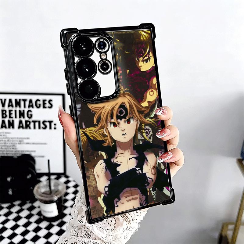 Seven D-Deadlys Sins Meliodas Soft Phone Case For Samsung Galaxy S26 Ultra S25 Edge S24 FE S23 Plus S22 S21 + S20 Plating Anti-F