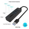USB-C Hub 4-Port Splitter for Computer and Tablet Expansion
