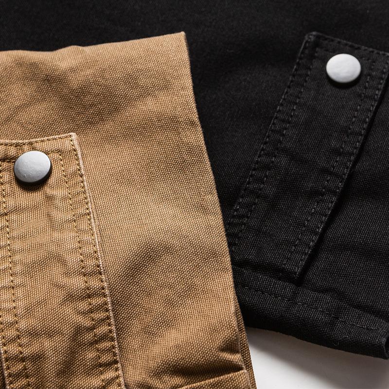 Fashion Autumn Jackets Man Outerwears Casual Loose Long Sleeve Tops Men's Coats