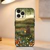 C-Cute Animals and Nature   Phone Case For iPhone 17,16,15,14,13,12,11 Plus,Pro Max,XS,Soft Silicone Black Cover