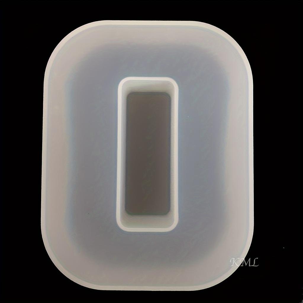 26 Stück Silikonform für englische Buchstaben, 10 Silikonformen für Ziffern, 26 Buchstaben- und Zahlenformen Handgefertigter Buchstaben-Harzguss