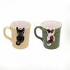 Japanese Ceramic Mug Cute Cat Coffee Cup Cute Cat Shape Design Niche Milk Cup Water Cup