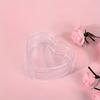 20-Pack Plastic Heart-Shaped Empty Bottles, Cosmetic Jars, Lip Balm/Cream Jars, Portable Refillable Bottle Set