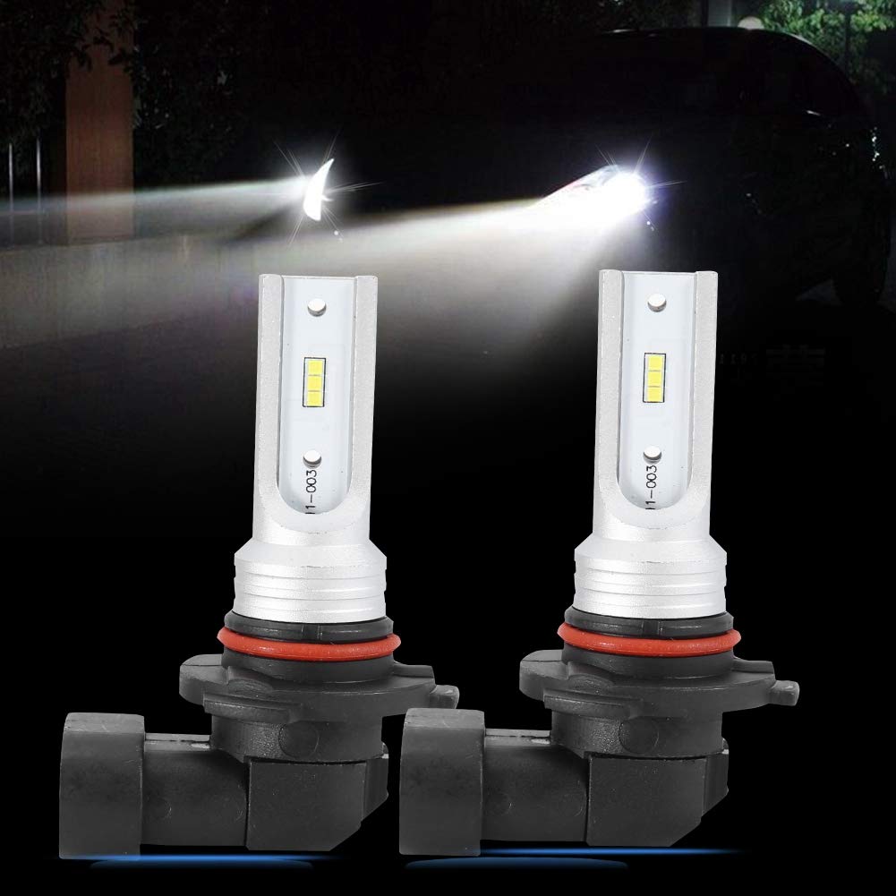 Fog Light Bulbs, 2pcs 72W 6000K White Ultra Bright Decoding Car LED Front Fog