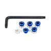 Sugino Engineering Bicycle 705 Front Single CY5-SWN Bolt Nut Set T30 Blue Small
