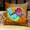 K-KikoRikis Cartoon Pillow Case Pillowcase, Double-sided Printed, Sofa Cushion, Bedroom Headboard Pillow