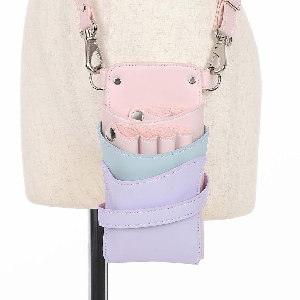 DEEDS a Japanese manufacturer of scissor specializes in Siena Pink holds Ideal for and Products, cases, No. 415, Mix, 4-6 scissors. hairdressers,