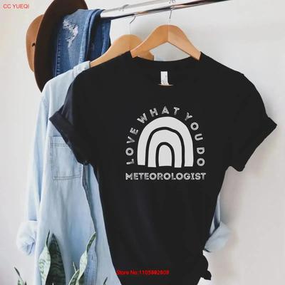 Meteorologist T Shirt Hoodie Sweat Tank Top Gift Rainbow Meteorology Weatherman Weather Forecaster Tees Vintage Washed Vintage