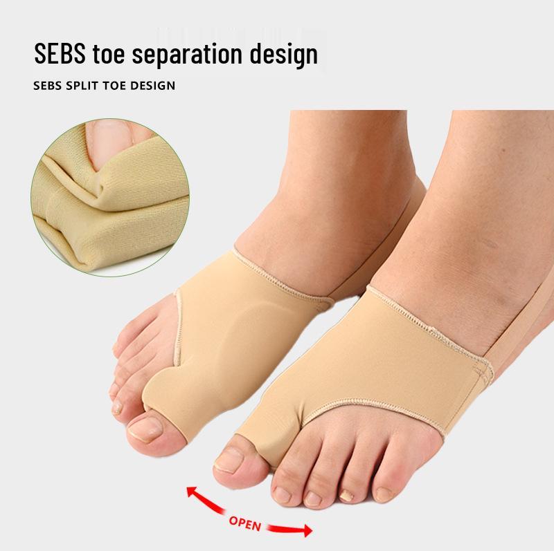 Séparateur et Protecteur d'Oignon pour Hommes et Femmes: Correcteur d'orteil jour/nuit