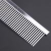 Stainless Steel Pet Hair Grooming Trimmer with Wooden Handle Pet Hair Remover Rustproof Metal Grooming Comb for Longhair Pets
