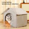 1Pc Aluminum Film Dog Oxford Cloth Warm Pet Air-conditioned House Convenient Cat Summer/Winnter Closed Pet Nest Large Space