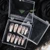 Empty False-Nail Organizers Box Waterproof Dust-proof Small Clear Jelwery for Ca