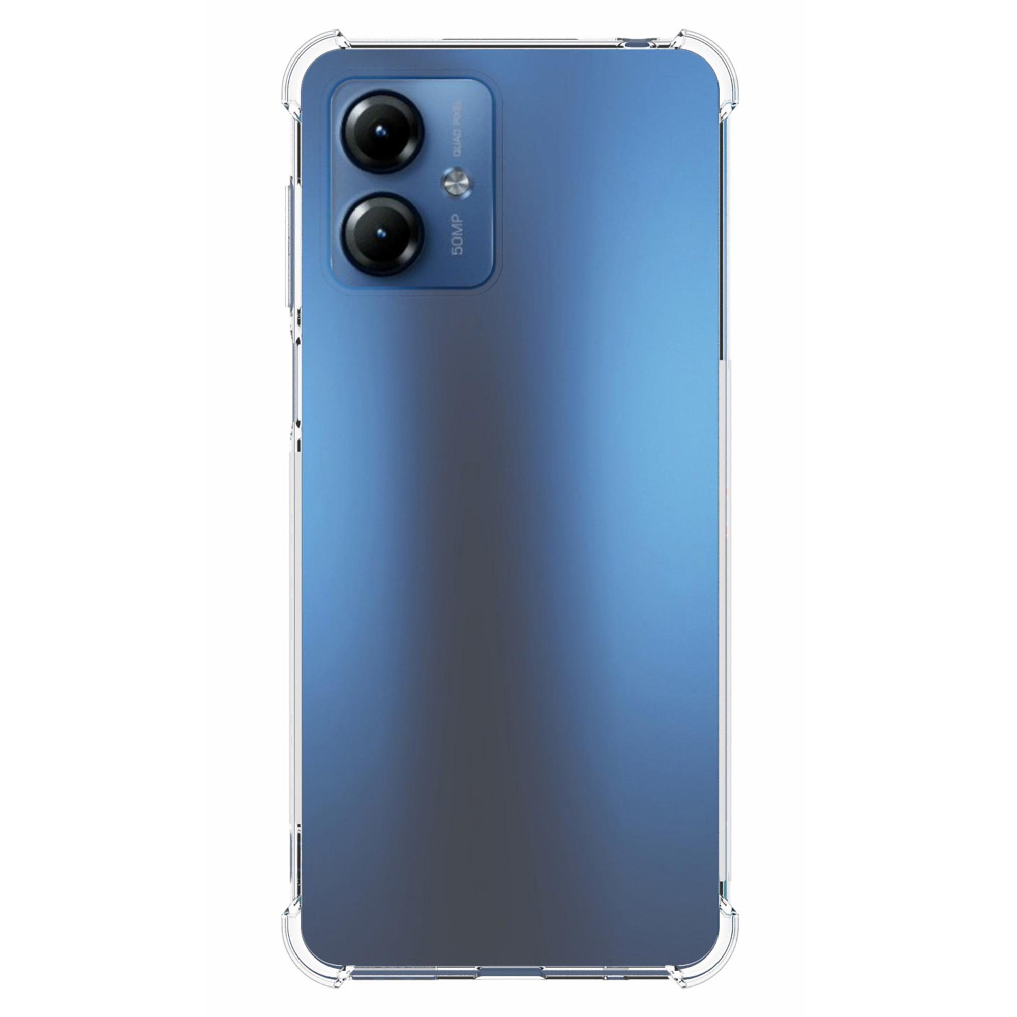 

For Motorola Moto G14 4G Soft TPU Cell Phone Case Super Transparent Anti-Slip Mobile Phone Cover A