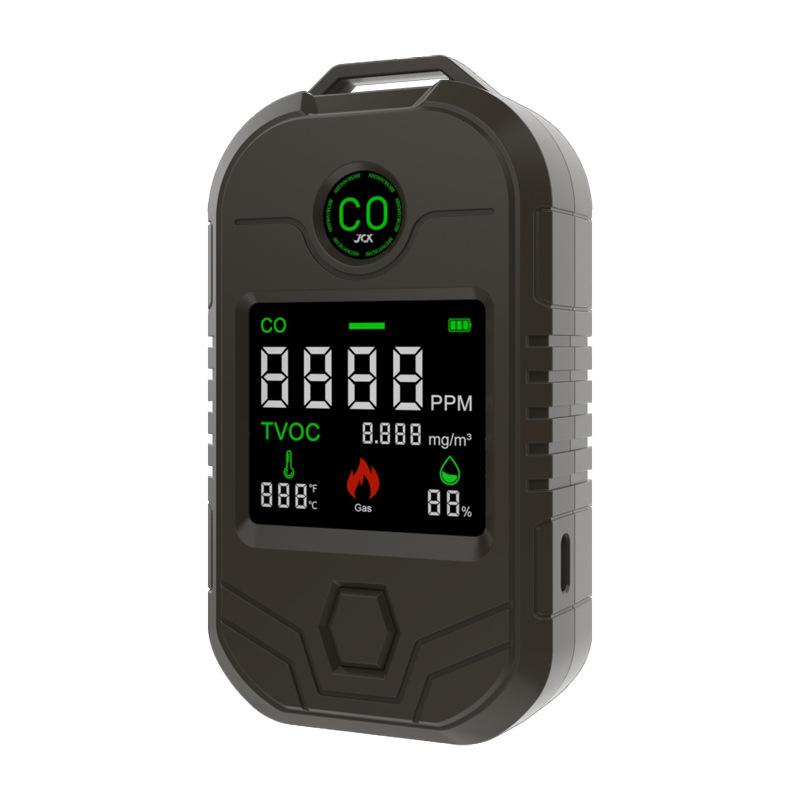 Carbon Monoxide Detector GAS Detector Temperature and Humidity Combustible Gas Detector Multifunctional CO Alarm
