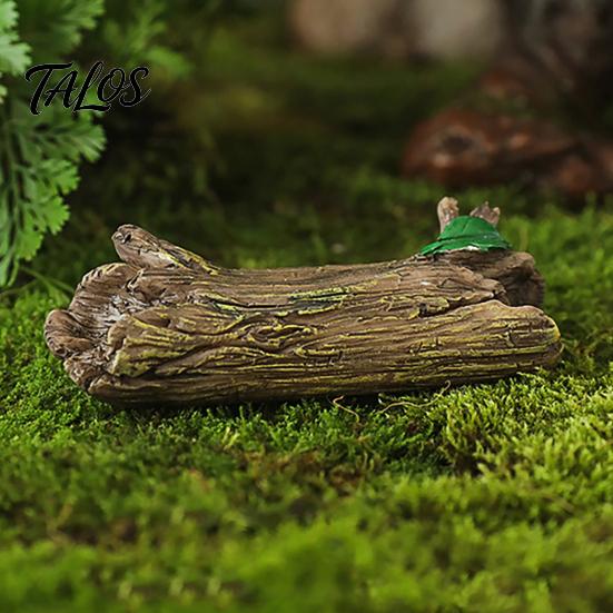 Small Animal Statues Mini Simulation Owl Resin Figurine, Lifelike Feather Texture Statue, Weather-Resistant Micro Fairy Garden Accessories Landscape